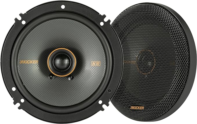 51KSC6504 KS-Series 6.5" Coaxial Speakers with.75" tweeters, 4-Ohm, Pair