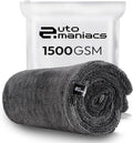 Drying Towel for Car Detailing, 1500 GSM Ultra Super Absorbent, 24"x36" XL Soft Microfiber Towels for Cars, Twisted-Loop & Streak Free Microfiber Towels for Cars, Trucks, SUVs