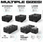 Trunk Organizer For SUV Car Trunk Organizer, Foldable Storage, Car Accessories for Women Men, Collapsible Bag, 600D Oxford, Non Slip Bottom, Straps, Soft Cover (85L)