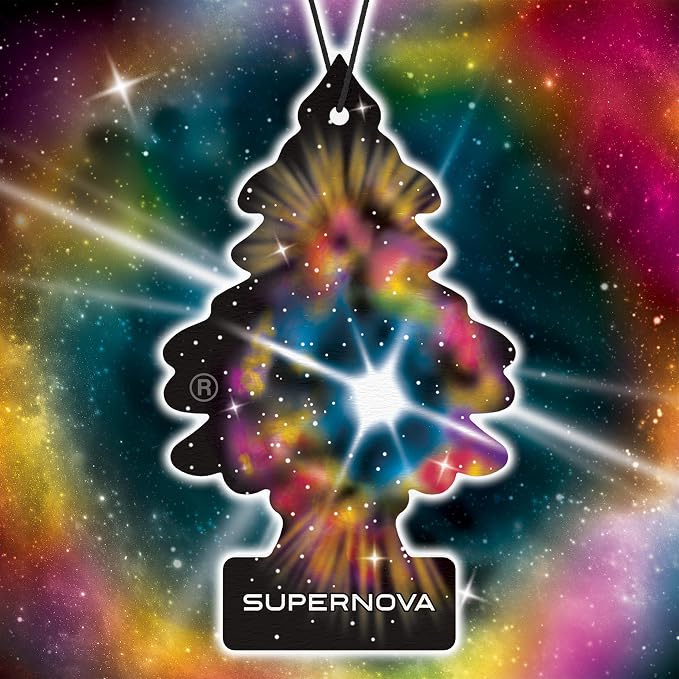 Car Air Freshener | Hanging Tree Provides Long Lasting Scent for Auto and Home | 24 Air Fresheners |Supernova