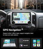 Car Stereo for Chevy Silverado GMC Sierra 2014-2018, Wireless CarPlay & Android Auto, 11.5 Inch QLED Touch Screen Radio Upgrade, GPS Navigation Head Unit, Bluetooth, Backup Camera