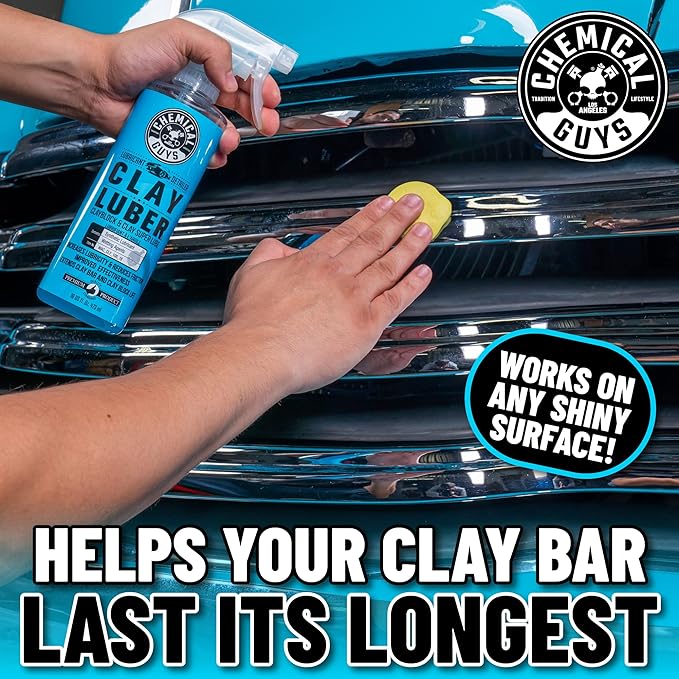 Starter Car Care & Cleaning Kit, 7-Piece Detailing Car Wash Kit with 6 Premium 16 oz Care Chemicals and Accessories for Washing, Waxing, and Interior Cleaning