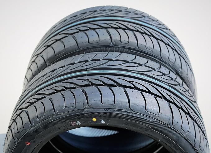 Set of 2 (TWO) Hena All-Season Passenger Car High Performance Radial Tires-245/40R17 245/40ZR17 245/40/17 245/40-17 95W Load Range XL 4-Ply BSW Black Side Wall UTQG 400AA
