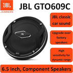 GTO609C 270 Watts 6-1/2" Premium Car Audio Component Stereo Speaker System with Patented Plus One Woofer-Cone Technology
