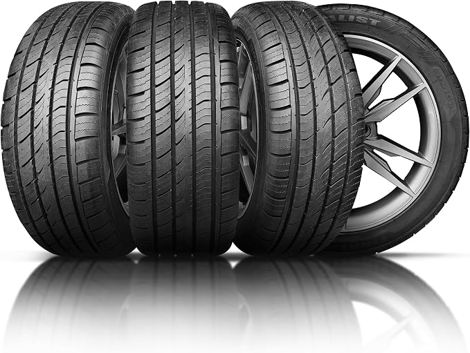 Set of 4 (Four) UN108 All Season 225/40R18 92W XL High Performance Passenger Tires 225/40/18-Includes 3-Year Road Hazard Warranty (Tire Only)