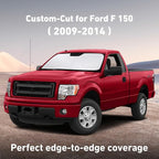 Windshield Sunshade Compatible for Ford F150 2009-2012 2013 2014, Sun Visor for Front Windshield & Window Sun Shade Cover, UV Heat Blocker & Protector, Car Accessories