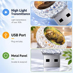 Love Dog Claw USB LED Car Portable Interior Multi-Color Atmosphere Lamp | Portable Mini LED Night Light Auto Ambient Lighting, Universal Vehicle Decor Car Accessories Claw Gifts for Women Men