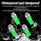 10 PCS Car Interior LED Light Bulb, T10 5050 5SMD LED Car Bulb Kit, Super Bright Automotive Led Replacement Bulbs for Dashboard Dome Map Door Courtesy License Plate Lights (Green)