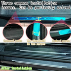 Door sill Protector,Door sill Scratch Protection (Suitable for Most car Models),Anti-Scratch Protection Strips（9PC）