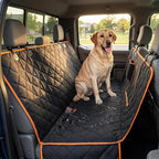 Dog Seat Covers for Trucks 100% Waterproof Car Hammock for Truck Back Seat Durable X-Large Seat Cover Against Dirt and Dog Fur Machine Washable Pet Seat Cover for Trucks and Large SUVs