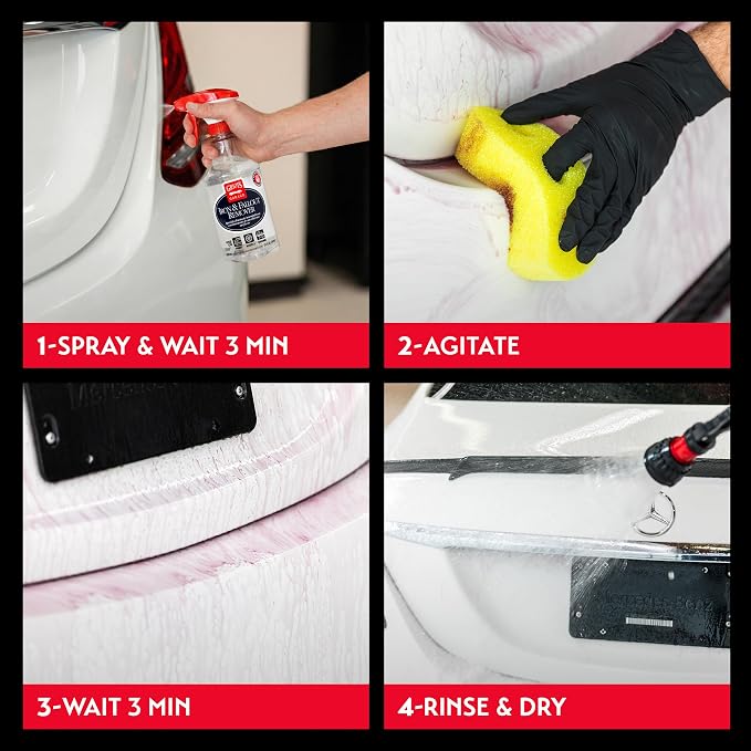 Griot's Garage Iron and Fallout Remover for Car Detailing and Cleaning, Remove Rust, Embedded Debris and Fallout from Multiple Exterior Surfaces 10847, 25oz