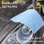 Microfiber Towels for Cars, Car Drying Wash Detailing Towel with Plush Edgeless Microfiber Cloth (Multi)