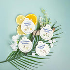 Odor Eliminating Car Charms 4-Pack - Includes: Blooming Vanilla, Golden Citrus, Sugared Fruit, Teakwood Trails