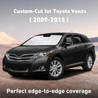 Windshield Sunshade Compatible for Toyota Venza 2009-2013 2014 2015, Sun Visor for Front Windshield & Window Sun Shade Cover, UV Heat Blocker & Protector, Car Accessories