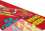 Children Beach Towel - 100% Cotton Super Soft Absorbent Bath Towel, 28" x 58" Inch Lightweight for Travel, Official Licensed Product, Red - Cars