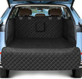 SUV Cargo Liner for Dogs, Waterproof Pet Cargo Cover with Bumper Flap Protector, Scrachproof Non-Slip 600D Oxford Fabric, Machine Washable
