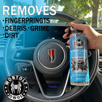 17pc Car Wash Kit, Car Cleaning Kit with Car Wash Brush Long Handle, Car Wash Soap, Interior Cleaner, Wheel Cleaner, Window Squeegee, Car Interior Detailing Kit for Cars Trucks RVs SUVs