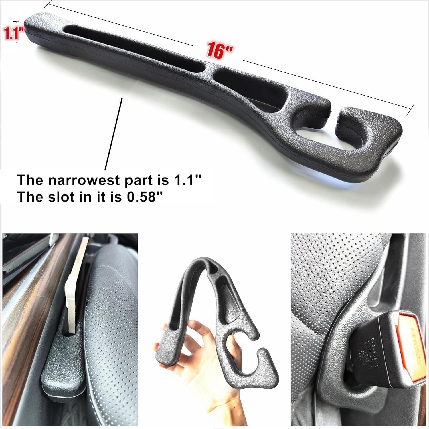 No-Drop Car Seat Gap Guard (2-Pack) — Waterproof EVA Filler