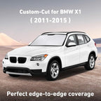 Windshield Sunshade Compatible for BMW X1 2011-2013 2014 2015, Sun Visor for Front Windshield & Window Sun Shade Cover, UV Heat Blocker & Protector, Car Accessories