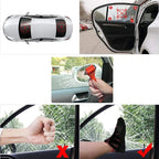 SINSEN Car Safety Hammer Set of 2 Emergency Escape Tool Auto Car Window Glass Hammer Breaker and Seat Belt Cutter Escape 2-in-1 for Family Rescue & Auto Emergency Escape Tools