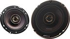 KFC-653 6-1/2" 2-Way Concert Series Car Speakers – 320W Peak Power, Polypropylene Woofer Cone, Balanced Dome Tweeter, Acoustic Sound Harmonizer