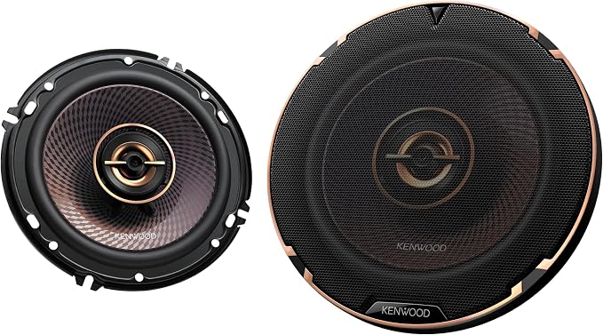 KFC-653 6-1/2" 2-Way Concert Series Car Speakers – 320W Peak Power, Polypropylene Woofer Cone, Balanced Dome Tweeter, Acoustic Sound Harmonizer