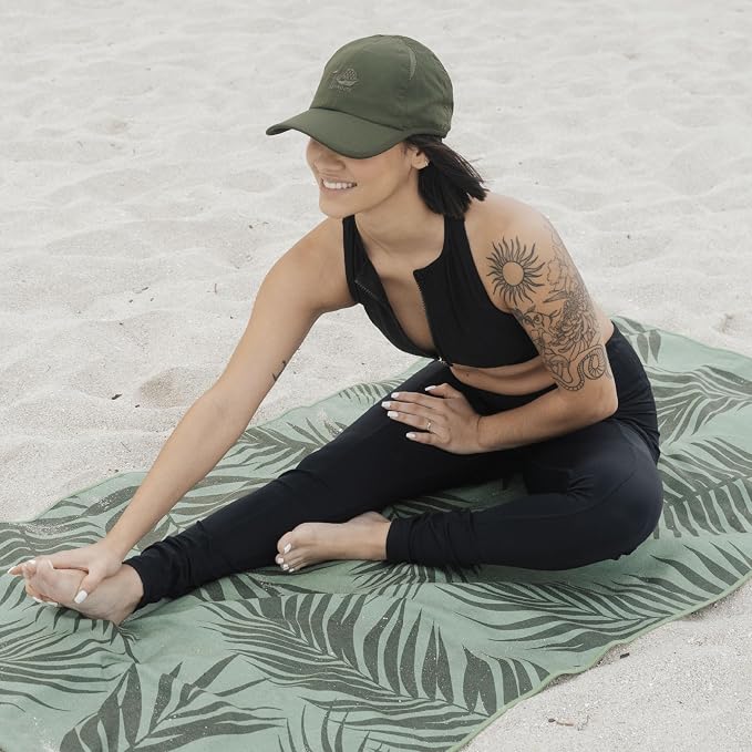 Athletic Running Towel, Full-Sized, Car Seat Cover - Performance Microfiber (Garden of Races Past)