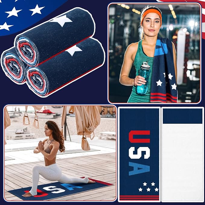 2 Pack Car Seat Towel Covers Athletic Running Towel Performance Microfiber Post Workout Sweat Washable Cover Non Slip for Seat Outdoor Sport (USA)