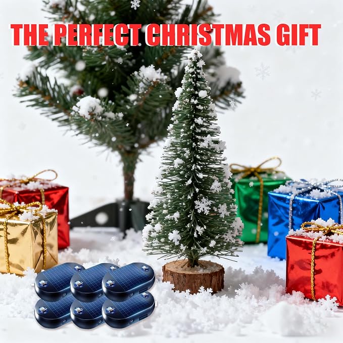 Valentines Day Gifts 6 Packs Car Interference Antifreeze Instrument,Solar AntiFreeze Electromagnetic Car Snow Removal Device,Portable Car Defroster,Fast and Efficient Ice Scrapers for Windshield