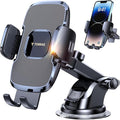 Ultra-Durable Phone Holders for Your Car【96+LBS Strongest Suction】 Car Phone Holder Mount, Safety Certs Cell Phone Car Mount Truck for Dashboard Windshield Vent for iPhone 17 16 15 14 Pro Max