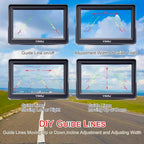 Backup Camera System with License Plate Backup Reverse Camera, Easy Installation, Plug & Play, DIY Guide Lines, 150° Wide Angle, Night Vision, IP69K Waterproof, Optional Dual Bracket K4302