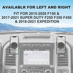 CNC Vent Phone Holder, Magnetic Car Air Vent Phone Holder Cradles Mount Compatible with F150 2015-2020 & Super Duty F250 F350 F450 2017-2021 Universal Bracket Stand for iPhone & Android