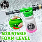CWK188 Car Wash Kit with Foam Gun, Car Wash Soap, Interior Detailer Cleaner, Wheel Cleaner, Car Care Cleaning Detailing Kit for Cars Trucks RVs SUVs Motorcycles (Works w/Garden Hose), 10 Items