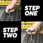 Tire Repair Kit 2040-A, 11 Pieces | Deluxe | Includes Strings & Tools | Pack of 2
