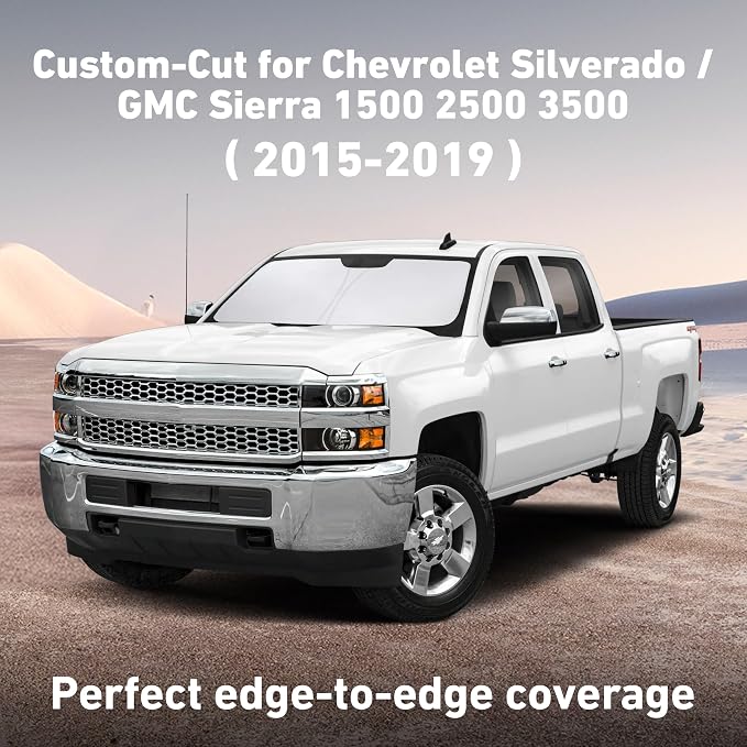 Windshield Sunshade Compatible for Chevrolet Equinox 2025 2026, Sun Visor for Front Windshield & Window Sun Shade Cover, UV Heat Blocker & Protector, Car Accessories