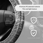 50PCS Disposable Steering Wheel Covers,Disposable Steering Wheel Protector with Elastic for Avoiding Scuffs & Scratches,Universal Car Steering Wheel Cover Car Accessories (50PCS)