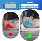 Car Seat Cushion, Car Seat Pillow, Automotive Cushion | Memory Foam Car Seat Cushion for Long Driving, Butt Pillow for Pain Relief, Driver Seat Cushion for Car, Truck, Office, Gray