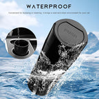 Car Trash Can Bin with Lid, Leakproof Auto Cup Holder Garbage Bin Multipurpose Storage Organizer, Mini Portable Dustbin Side Door Garbage Can for Vehicle Home Office (Black)