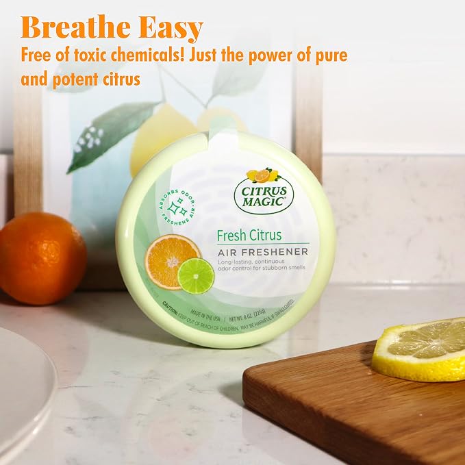 2-Pack Solid Air Freshener, 8-Ounce, Citrus