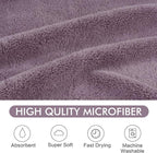 Dog Towel Super Absorbent Pet Bath Towel Microfiber Dog Drying Towel for Small, Medium, Large Dogs and Cats 30inch x 50inch Purple