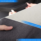 Waterproof Sweating Car Seat Cover for Post Gym Workout, Running, Swimming, Beach and Hiking, Universal Fit Non-Slip Bucket Seat Protector for Cars SUV Trucks, Machine Washable (2pcs Grey)