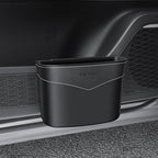 Car Trash Can Mini Trash Bin Garbage Organizer with Plastic Trash Bag Automotive Small Garbage Bin for Home Office Auto Vehicle Car Door Front Back Seat Storage Accessories (clip on trash can)