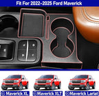 Front Cup Holder for Ford Maverick 2025 2024 2023 2022,Upgraded Dual Drink Holder Storage Organizer for Maverick Interior Accessories,Front Seat Armrest Box Insert Expander Water Bottle Holder