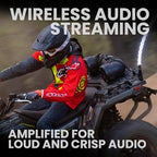 ATV65BRGB ATV Sound System - 6.5 Inch Speakers, Tweeters, IPX5 Weatherproof, Bluetooth, Built-in Amp, Multi-Color Illumination