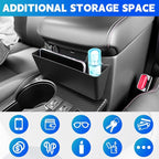 Center Console Organizer Tray Fits for 2010-2024 Toyota 4Runner Armrest Hanging Storage Box Compatible with 4Runner Interior Accessories (Console Hanging)