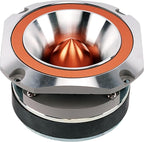 Heavy Duty Super Tweeter (ATR-4053-GLD), 400 Watts, Die Cast Aluminum Frame, Candy Gold, Diamond Chrome Cutting Fnish, 1.5” Kapton Voice Coil, 4-8 Ohms