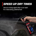 Speed Finish - Ceramic Detailing Spray - High-Performance Car Care, Fast Acting, Quick Drying - Spray on Any Vehicle Surface to Repel Water and Protect Paint - 16 oz.