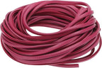 Universal Car Door Edge Protective Sealing Strip U-Type Door Scratch Protection Guard, 65.62ft 20m, Anti-scratch Collision, PVC Iron, Rose Red