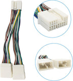 Auxillary Adapter, Navigation Retention Y Harness Cable for Honda Accord City Civic CRV Fit Pilot Odyssey 2003-2014