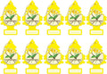 Car Air Freshener | Hanging Paper Tree for Home or Car | Vanillaroma | Single Tree per Package